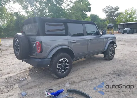 2021 Ford Bronco Outer Banks from USA, damaged, VIN 1FMDE5DH9MLA62853